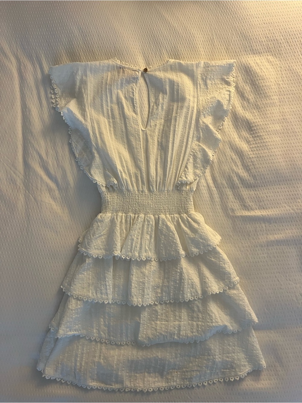 Sweet Ruffle Mini Dress - Picture 2 of 4